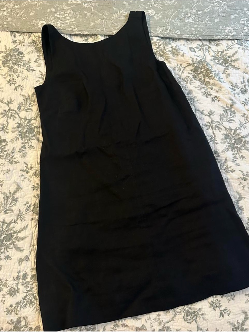 Black JCrew Linen Dress